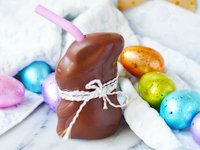 SheSaved Chocolate Bunny as Mug